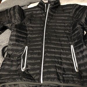 Thin puffer coat